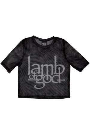 Lamb of God Camiseta manga larga RO12660 para mujer