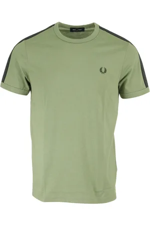 Fred Perry Camiseta Contrast Tape Ringer T-Shirt para hombre