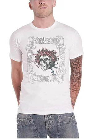 Grateful Dead Camiseta manga larga Bertha With Logo Box para mujer