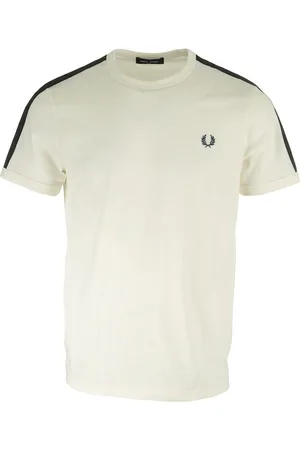 Fred Perry Camiseta Contrast Tape Ringer T-Shirt para hombre