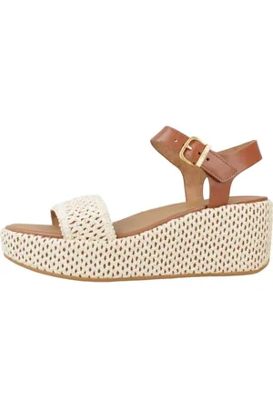 FitFlop Sandalias WEDGE ANKLE STRAP SAN para mujer
