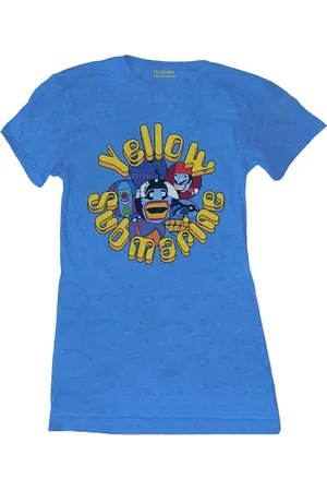 The Beatles Camiseta manga larga Yellow Submarine Baddies para mujer