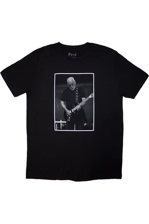 David Gilmour Camiseta manga larga Luck Strange Black Cat Strat para mujer