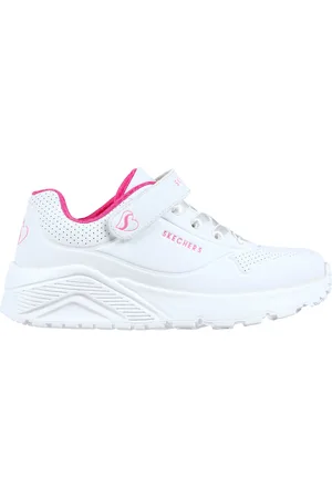 Skechers Sandalias Uno Lite 310451N-WHP White H.Pink para niña