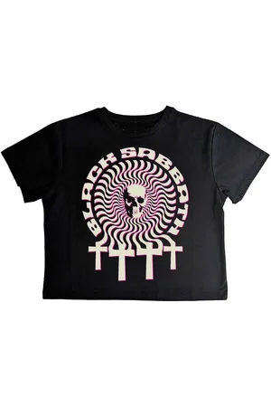 Black Sabbath Camiseta manga larga Hypnotic Skull para mujer