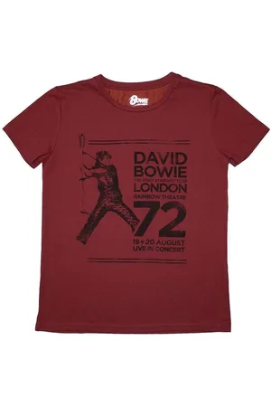 David Bowie Camiseta manga larga Rainbow Theatre para mujer