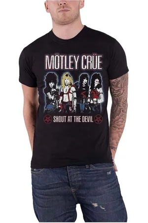 Motley Crue Camiseta manga larga Shout At The Devil para mujer