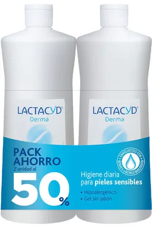 Lactacyd Productos baño Derma Gel De Baño 2 X para mujer