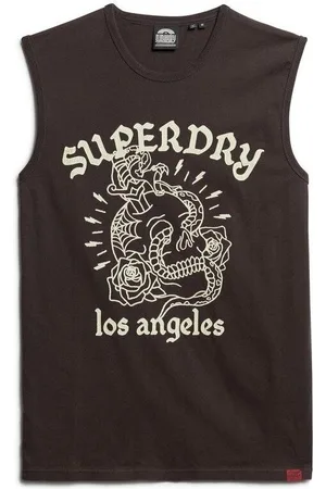 Superdry Camiseta tirantes Débardeur à motif tatouage para hombre