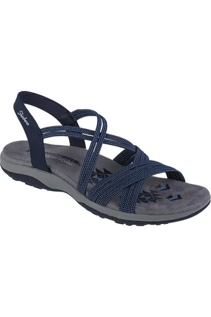 Skechers Sandalias Reggae Slim - Turn It Up para mujer