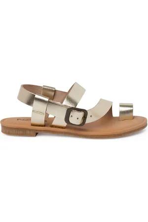 Pisamonas Sandalias Sandalias Gladiador Napa Hebilla para niña
