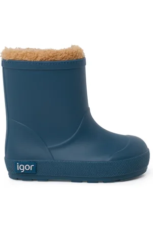 Pisamonas Botas de agua Botas De Agua Barefoot Forro Borreguito para niño