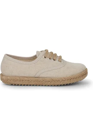 Pisamonas Alpargatas Zapatillas Niños Suela Y Cordones Yute para niño