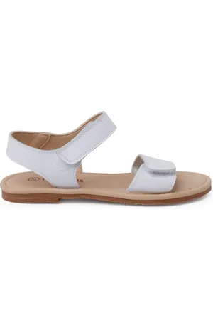 Pisamonas Sandalias Sandalias Napa Tiras Adherentes para niña