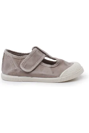 Pisamonas Pantuflas Pepitos Puntera Barefoot Lona Lavada para niño