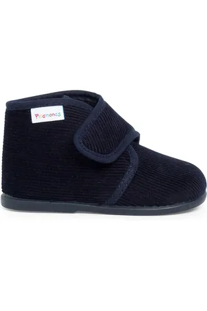Pisamonas Pantuflas Zapatillas Casa Bota Pana para niño