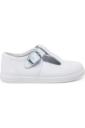Pisamonas Pantuflas Pepitos Piel Lavable Hebilla para niño