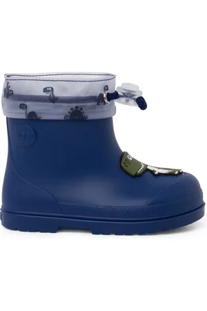 Pisamonas Botas de agua Botines De Agua Ajustables Dino Barefoot para niño