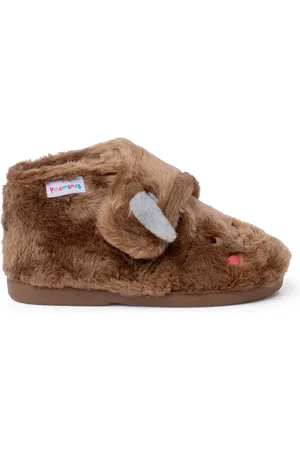 Pisamonas Pantuflas Botitas Casa Animales Pelito para niño