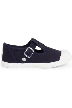 Pisamonas Pantuflas Zapatillas Lona Niños Puntera Goma Tipo Pepitos para niño
