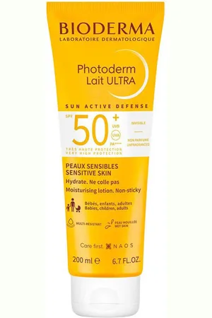 Bioderma Protección solar Photoderm Lait Ultra Leche Familiar Spf50+ para mujer