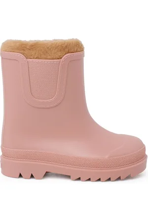 Pisamonas Botas de agua Botas De Agua Niños Chelsea Borreguito para niño