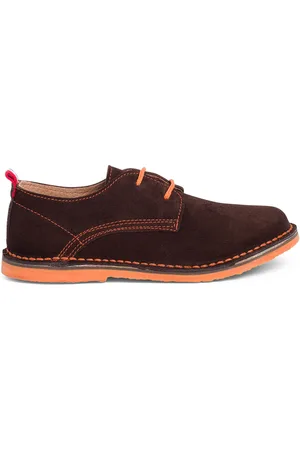 Pisamonas Zapatos niño Zapatos Blucher Serraje Suela Y Cordones Colores para niño