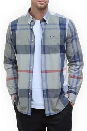 Barbour Camisa manga larga MSH5071 TN40 para hombre