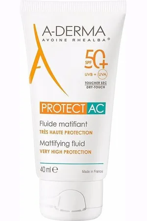 A-derma Hidratantes & nutritivos Aderma Protect Ac Crema Matificante Spf50+ 40 Ml para mujer