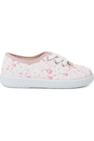 Pisamonas Zapatillas Zapatillas Cordones Niños Lona Globitos para niño