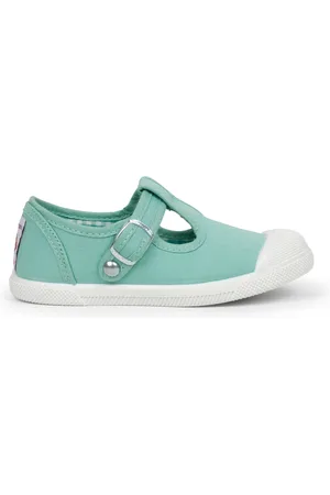 Pisamonas Pantuflas Zapatillas Lona Niños Puntera Goma Tipo Pepitos para niño
