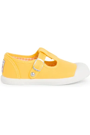 Pisamonas Pantuflas Zapatillas Lona Niños Puntera Goma Tipo Pepitos para niño