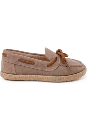 Pisamonas Alpargatas Mocasines Serraje Cordón Suela Yute para niño