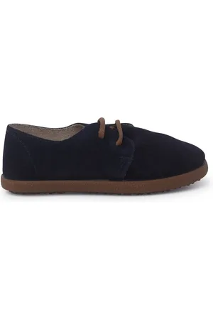 Pisamonas Zapatos niño Zapatos Cordones Serraje Suela Caramelo para niño