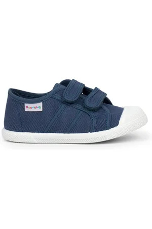 Pisamonas Zapatillas Zapatillas Niños Lona Cinta Adhesiva para niño