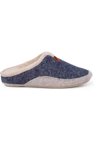 Pisamonas Pantuflas Zuecos Casa Pura Lana Espiga para niño