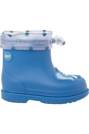 Pisamonas Botas de agua Botas Agua Elefante Cuello Ajustable para niño