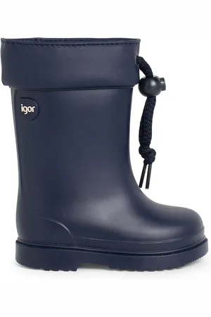Pisamonas Botas de agua Botas De Agua Para Niños Pequeños Igor Cuello Ajustable para niño