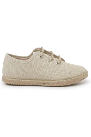 Pisamonas Alpargatas Blucher Niños Lino Cordones Yute para niño