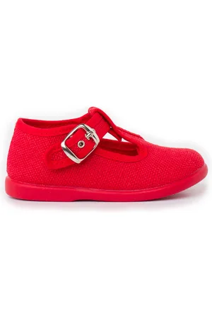 Pisamonas Pantuflas Pepitos Niño Lino Con Hebilla para niño