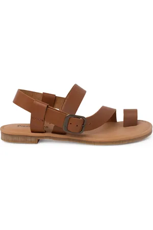 Pisamonas Sandalias Sandalias Gladiador Napa Hebilla para niña