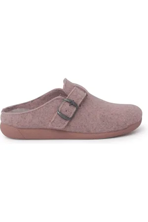 Pisamonas Pantuflas Zuecos Casa Hebilla Planta Acolchada para niño