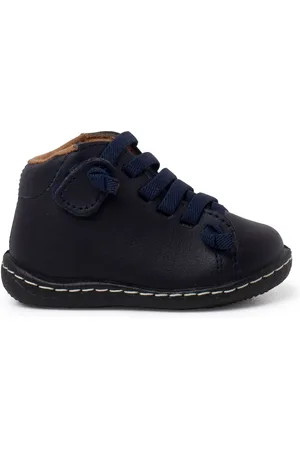 Pisamonas Botines Botitas Piel Lavable Niños Cordones Elásticos para niño