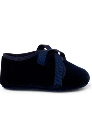 Pisamonas Pantuflas Badana Blucher Terciopelo Lazo Faya para niño