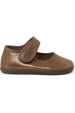 Pisamonas Bailarinas Merceditas Barefoot Brillo Tira Adherente para niña