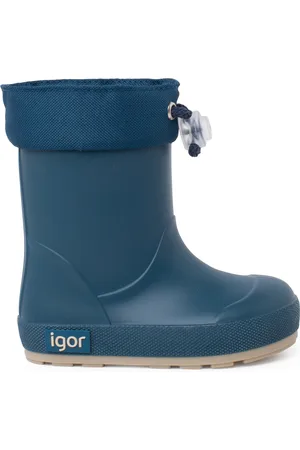 Pisamonas Botas de agua Botas Agua Niños Blanditas Cuello Ajustable para niño