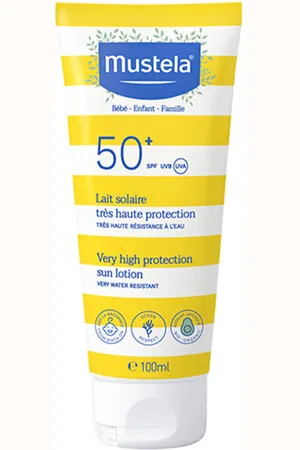 Mustela Protección solar Bebé-niño Sol Leche Solar Muy Alta Protección Spf50+ para mujer