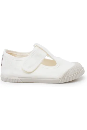 Pisamonas Pantuflas Pepitos Puntera Barefoot Lona Lavada para niño