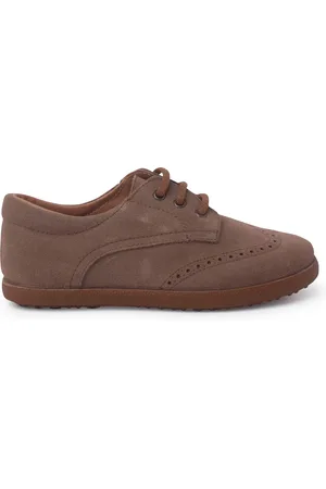 Pisamonas Zapatos niño Zapatos Oxford Serraje Suela Caramelo para niño