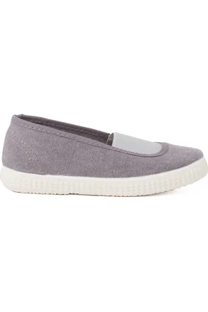 Pisamonas Bailarinas Zapatillas Elástico Central Lona Ecológica para niña